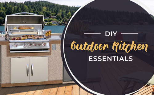 DIY Outdoor Kitchen Essentials - the ultimate outdoor kitchen set up