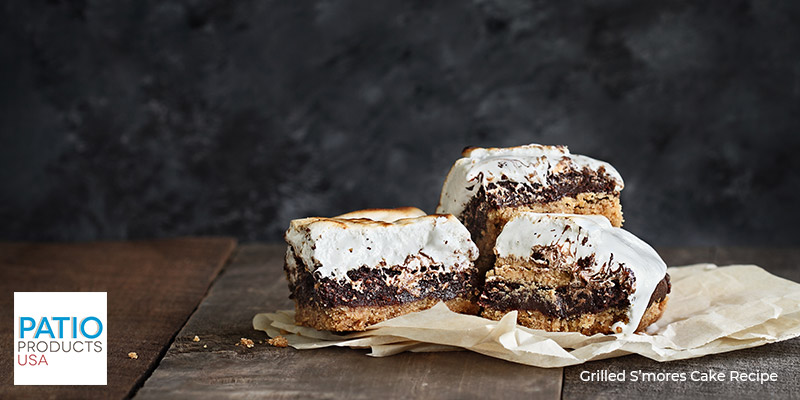 Grilled S’mores Cake Recipe