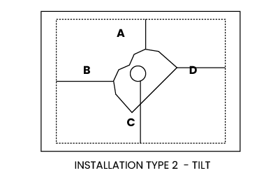 tilt clearance diagram