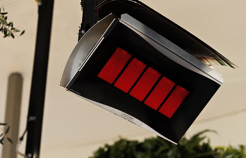 gas platinum heater detail
