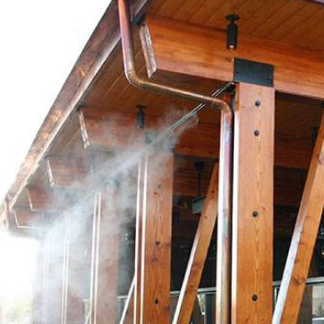 wall mounted misters