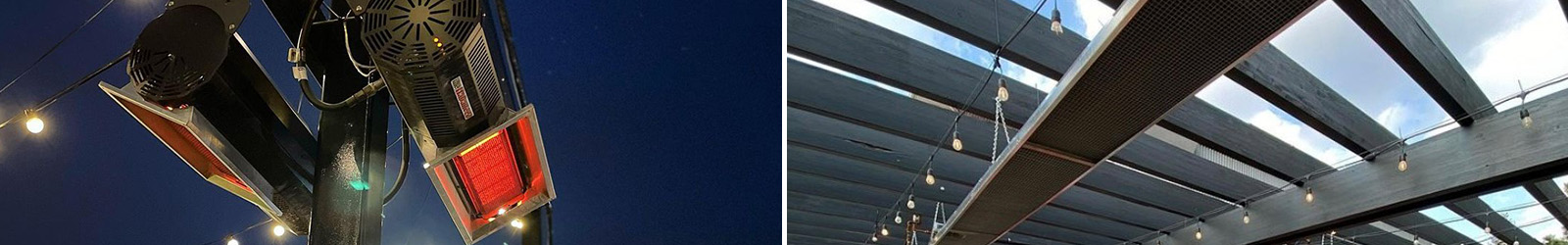 ir energy heaters in restaurants