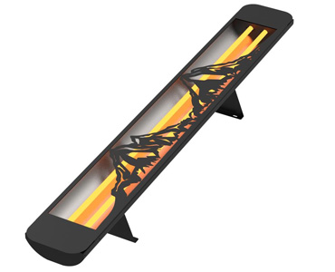 Innova EF60 Custom Product Rendering with Picture of a Mountain Range