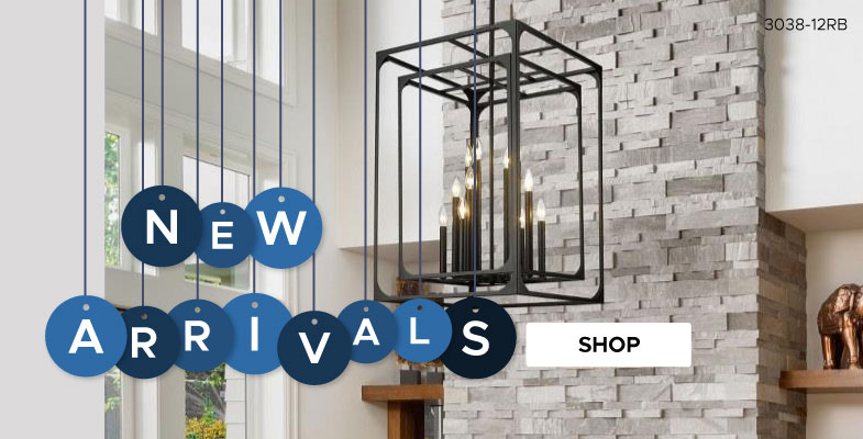 banner advertising new arrivals