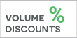 This brand offers commercial volume discounts!