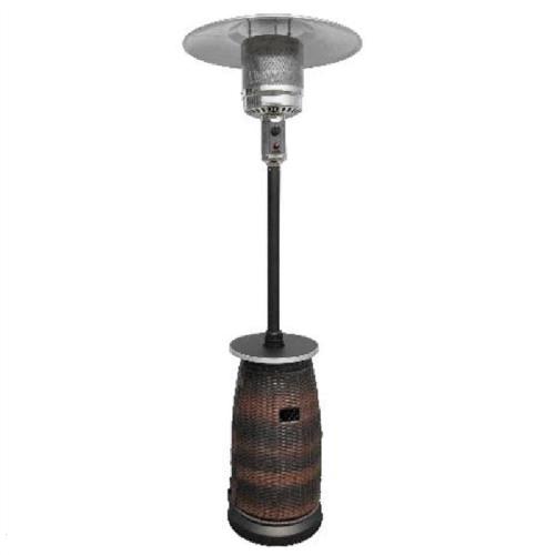 AZ Patio Heaters HLDS01WHDK 87 Inch Tall Wicker Patio Heater With