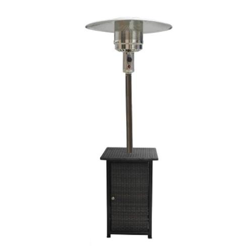 AZ Patio Heaters HLDS01WHSQ 87 Tall Square Wicker Patio Heater