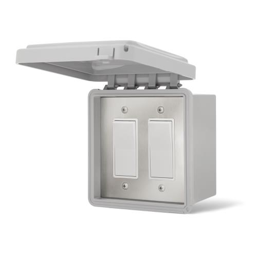 Infratech - 144425 - On/Off Dual Switch with Weatherproof Box for ...