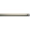 48 Inch Down Rod Length - Brushed Nickel Finish
