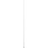 36 Inch Down Rod Length - White Finish