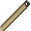 12 Inch Down Rod Length - Hand-Rubbed Antique Brass Finish
