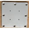 SDP8.5KG - Deck Plate for Side Wind Cantilever Umbrellas - Silver Finish