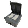 Affinity - Manual Outdoor Dual 20 AMP Switch - 120-277V