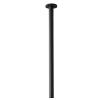 BH3230001 - 8 Inch Straight Ceiling Pole - Black Finish