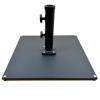 060SQBK - 60LB Square Base - Black Finish