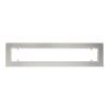 18 2295 - 33 Inch Flush Mount Frame - Silver Finish