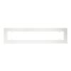 18 2305WH - 61.25 Inch Flush Mount Frame - White Finish
