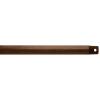 72 Inch Down Rod Length - Walnut Finish