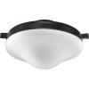1377-895 - 18W 2 LED Satin Opal Patio Light Kit - Old World Finish