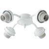 2444-806 - 36W 4 LED Light Kit - White Finish