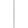 36 Inch Down Rod Length - Matte Black Finish
