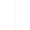 36 Inch Down Rod Length - White Finish