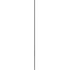 48 Inch Down Rod Length - Matte Black Finish