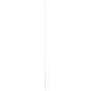 60 Inch Down Rod Length - White Finish